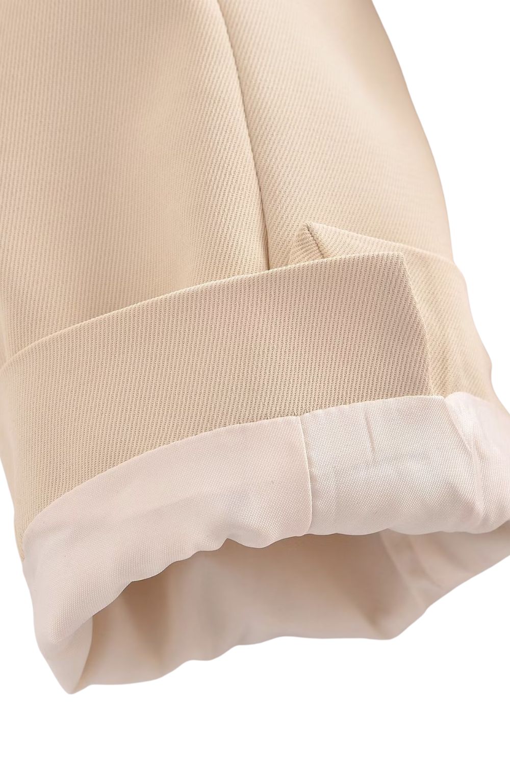 'Mila' Satin-Feel Slim-Fit Blazer