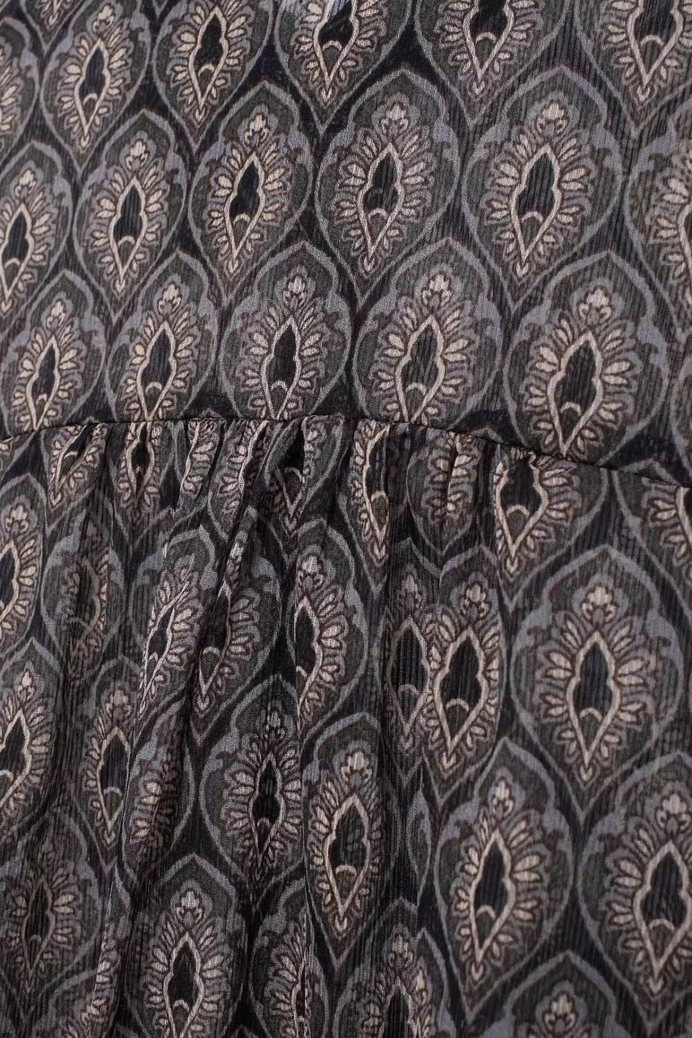 ‘Siran’ Versatile Flowy Printed Shirt