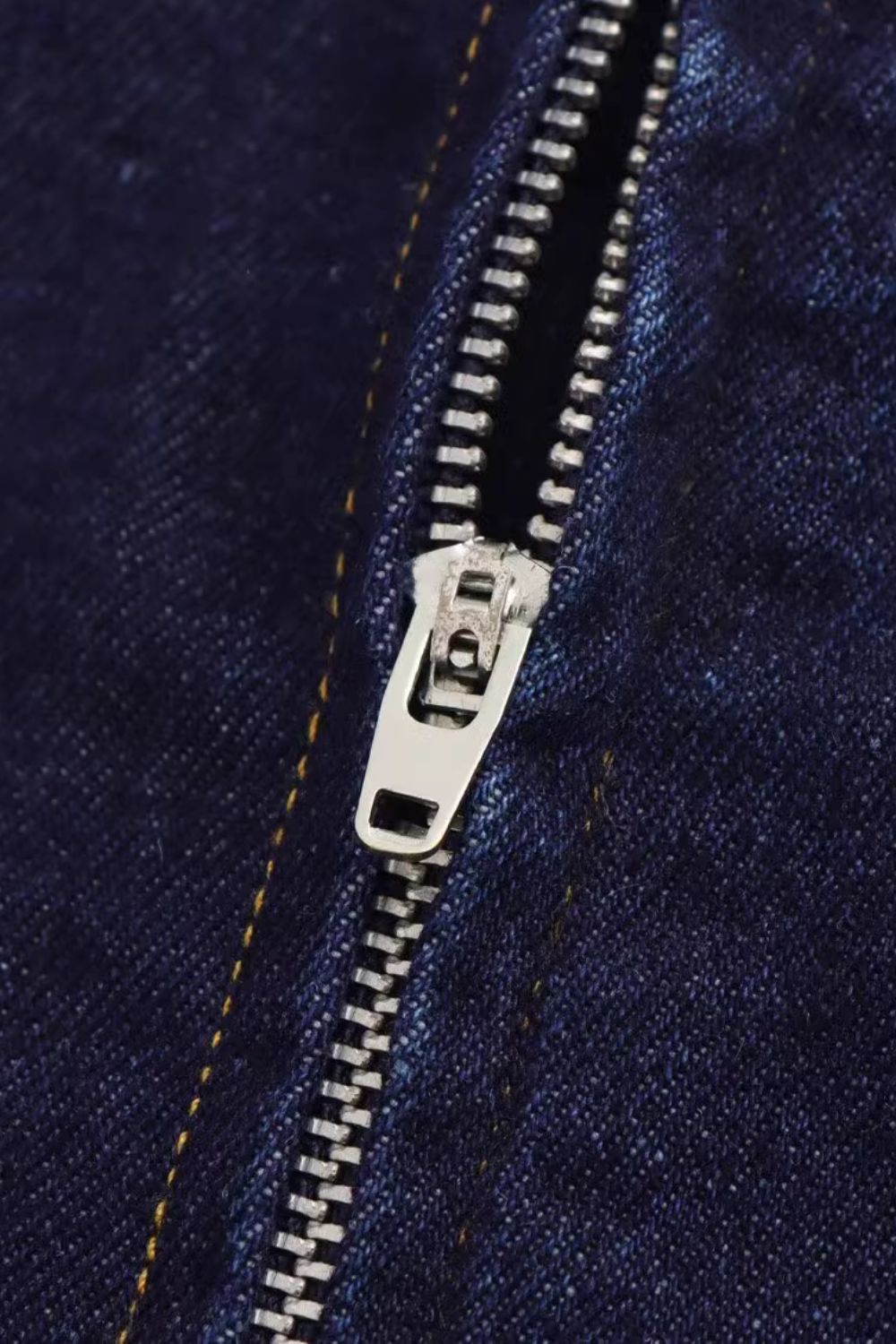 'Victoria' Fitted Sleeveless Denim Midi Dress