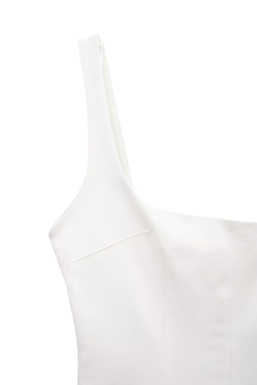 ‘Elizabeth’ Spaghetti Strap Mini Skirt & Belted Dress