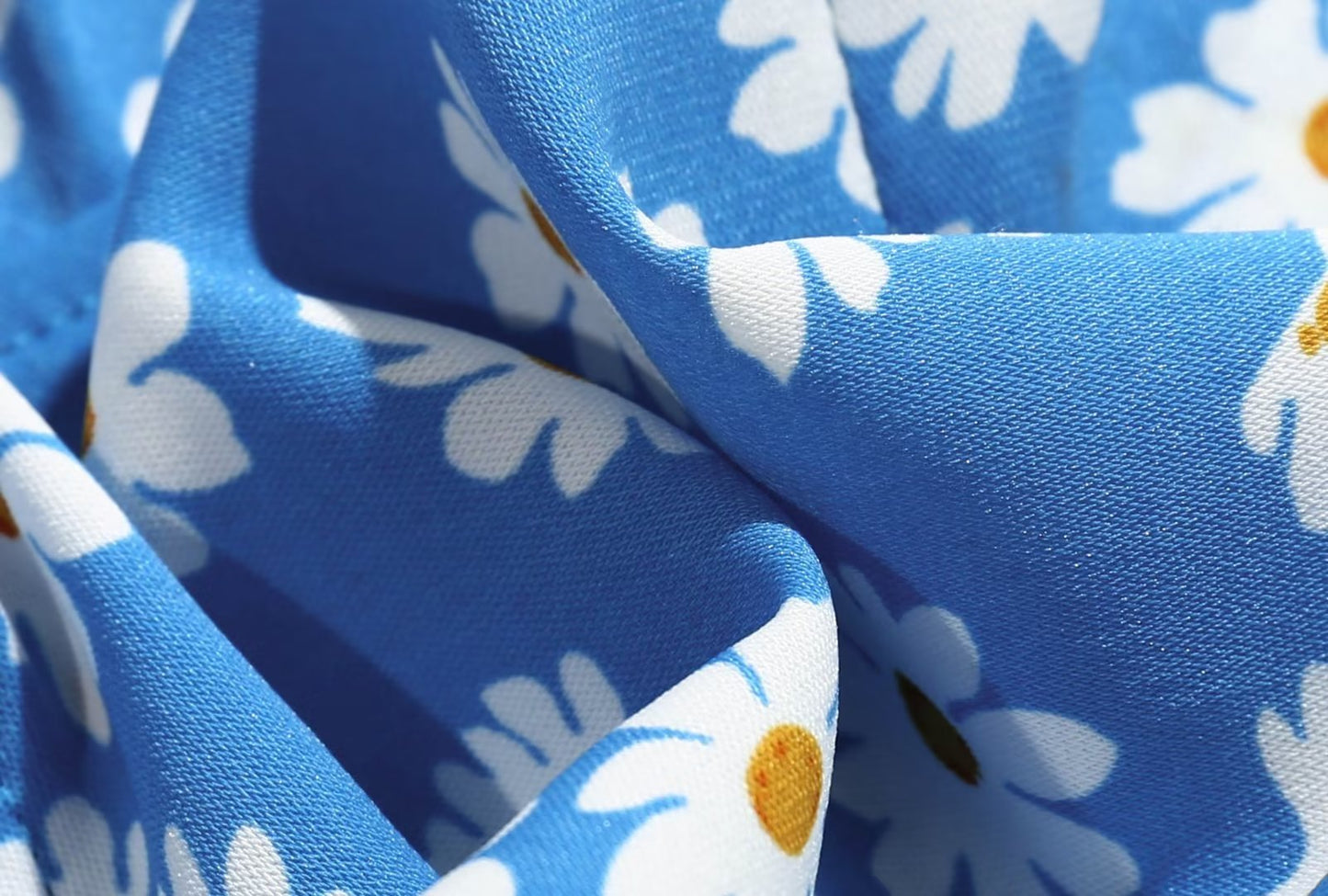 'Katerina' Floral Sleeveless Smocked Crop Top