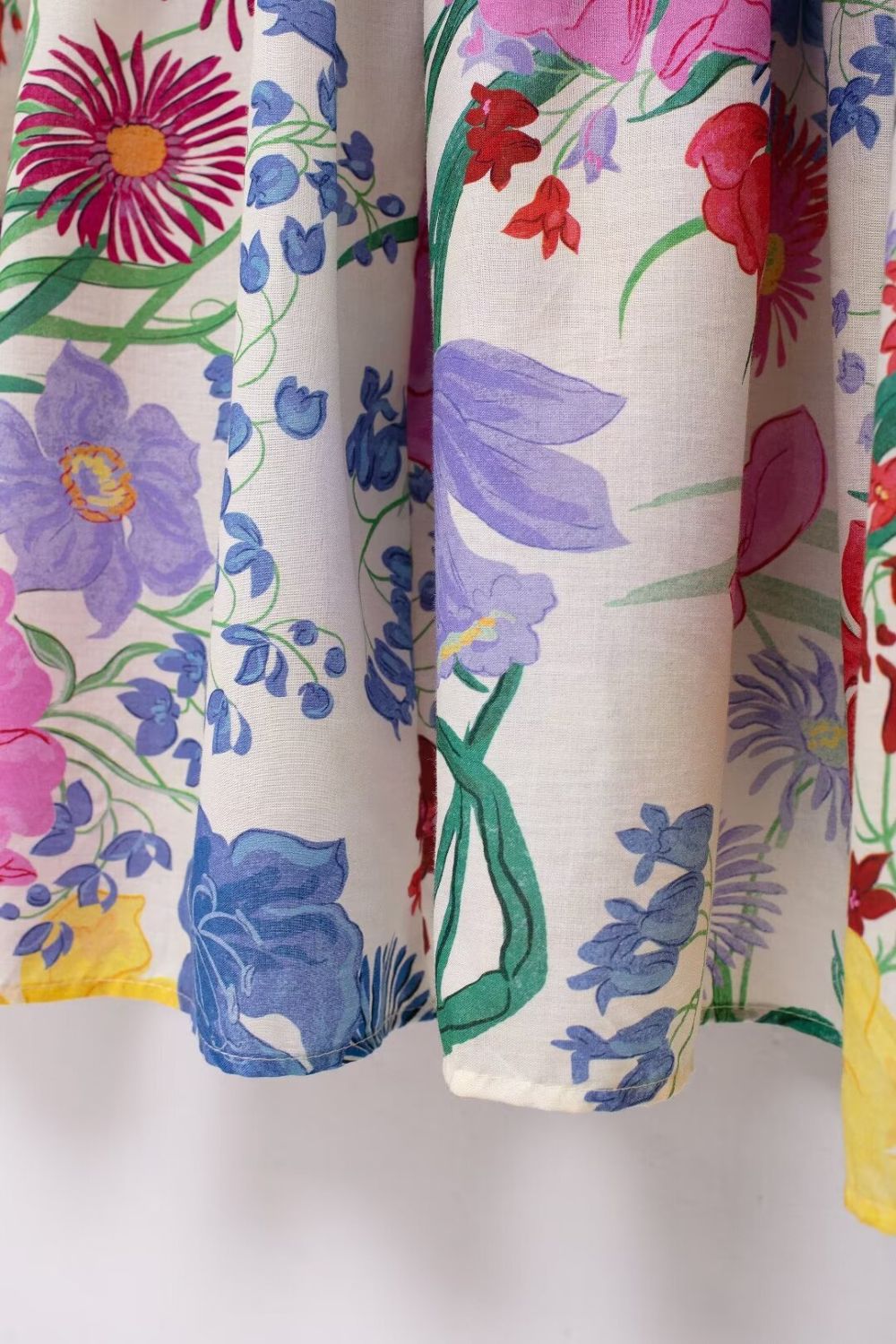 'Ruby' Summer Spaghetti Strap Off-Shoulder Floral Print Dress