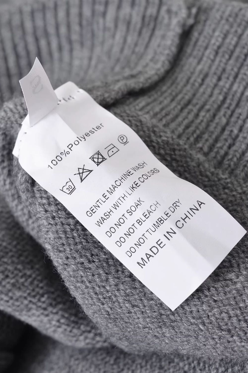 'Tina' Basic Solid Knit Sweater