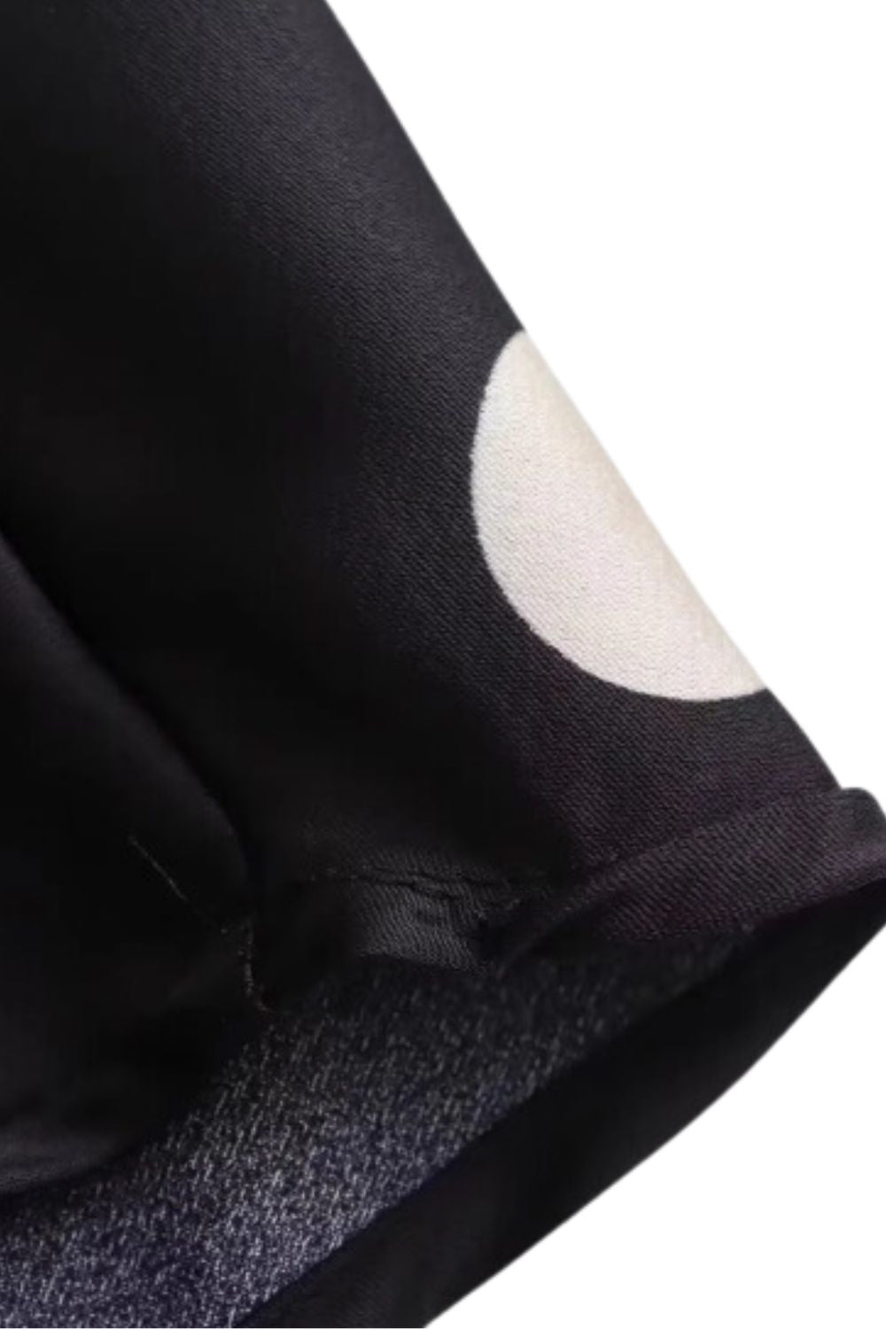 'Emily' Elastic Waist Polka Dot Long Skirt Bottom Dress