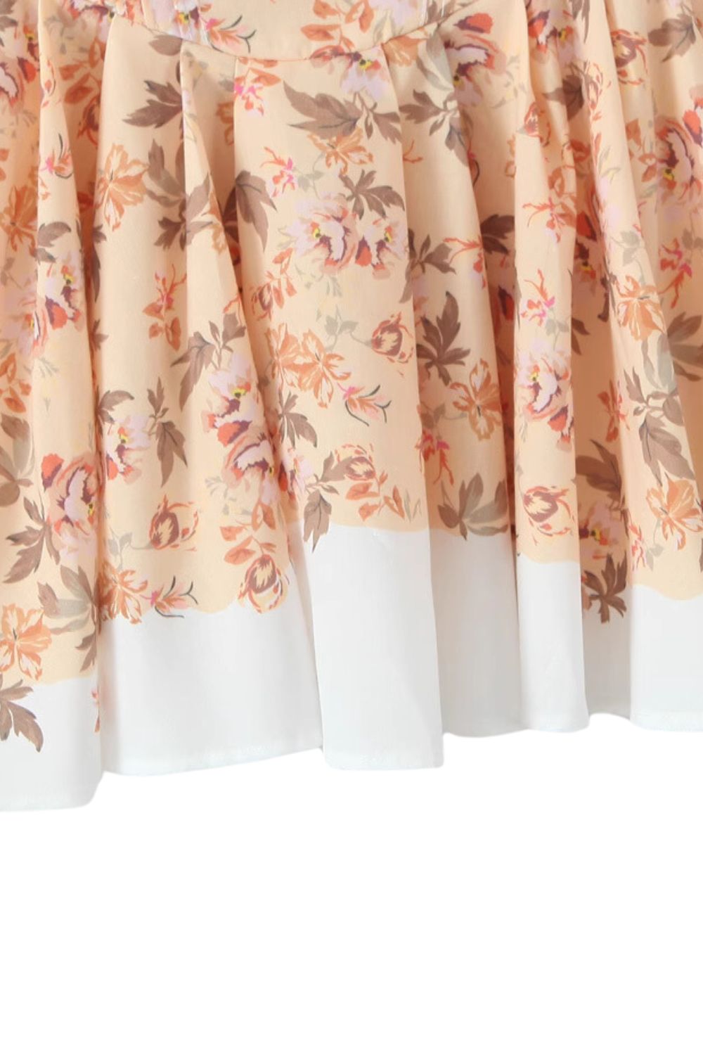 ‘Lesley’ V-Neck Short-Sleeved Printed Dress