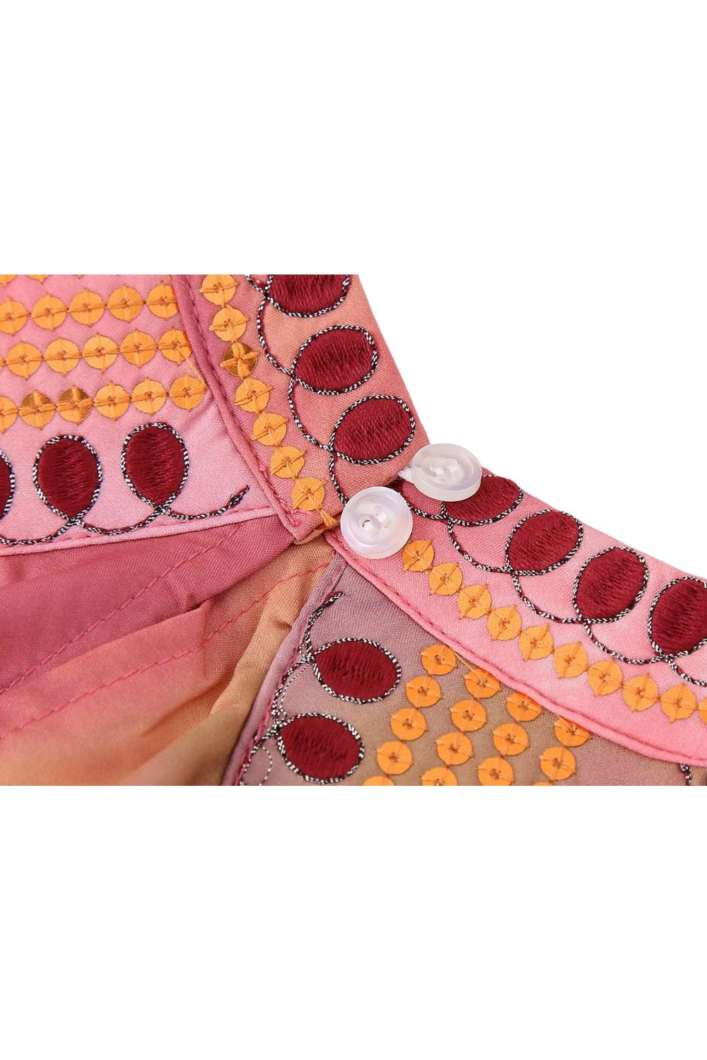 ‘Millie' Beaded Embellished Tie-Dye Dress