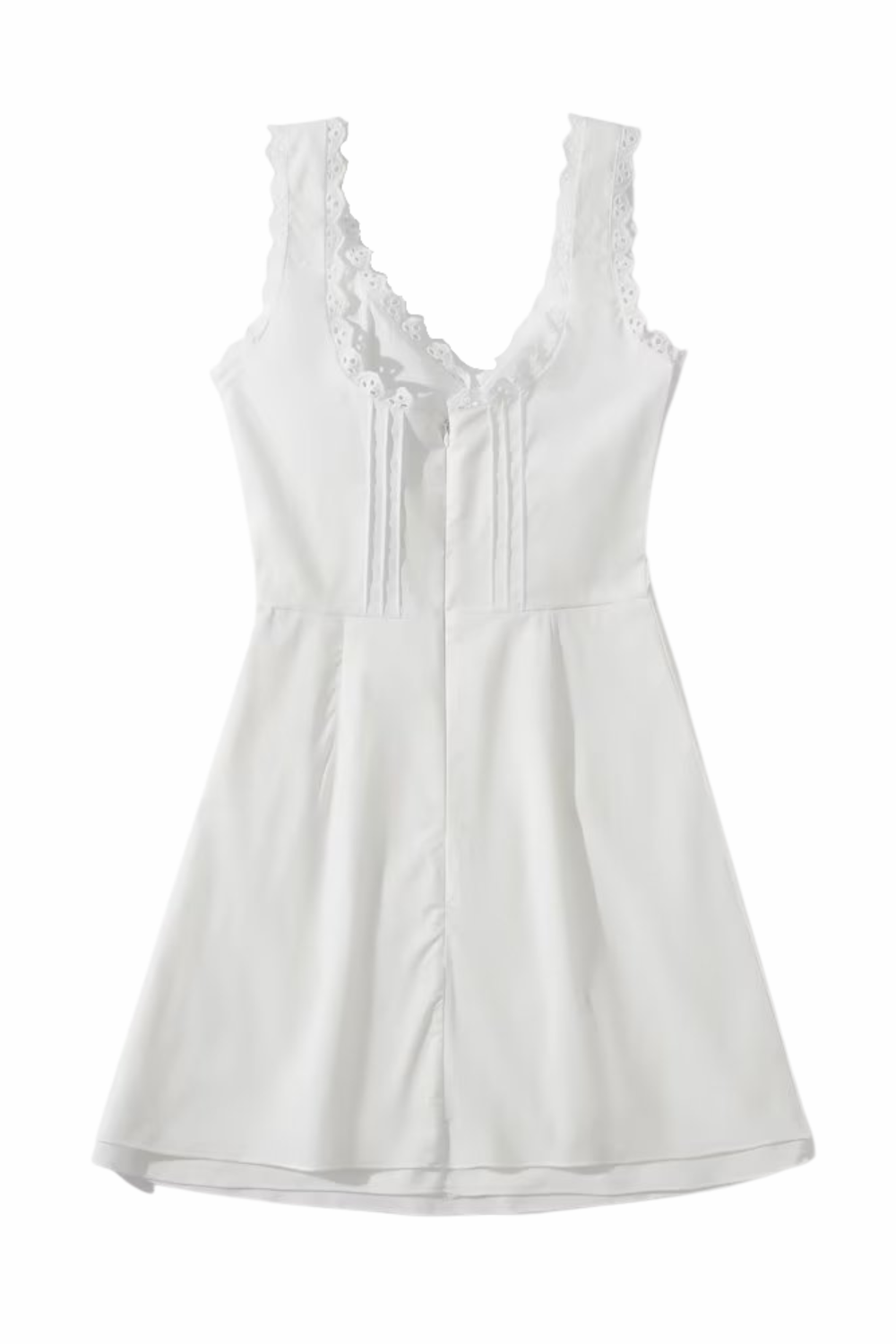 'Bianca' Sleeveless V-Neck Short Dress