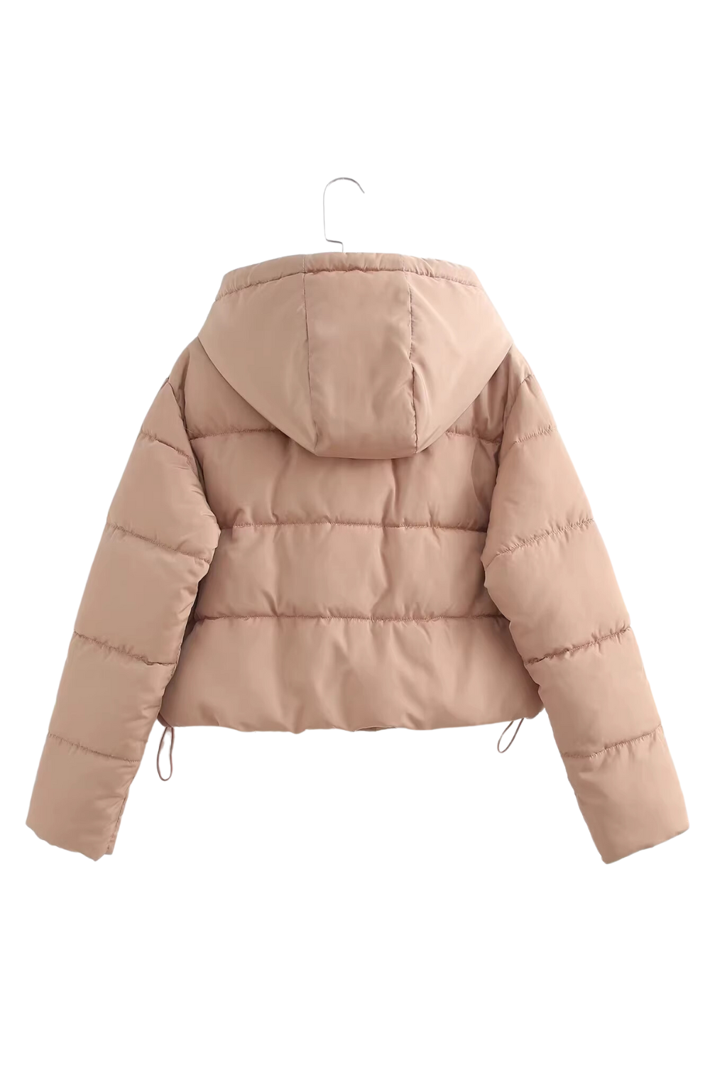 'Rhoda' Hooded Quilted Cotton Jacket