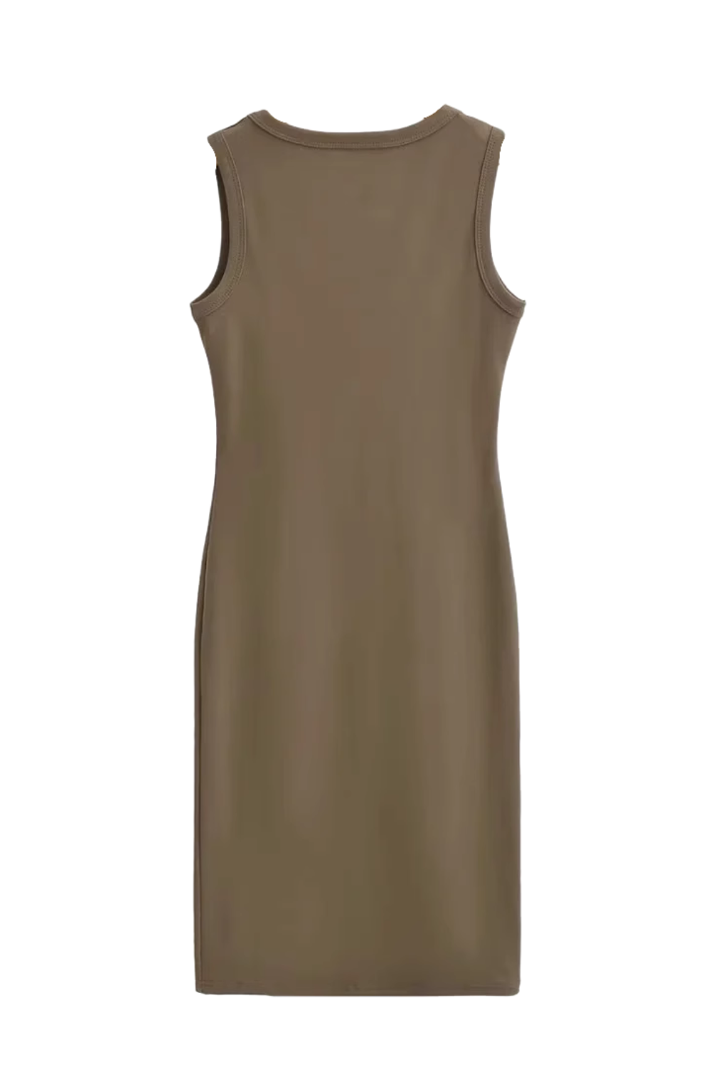 'Karen' Sleeveless Round-Neck Dress (4 Colors)