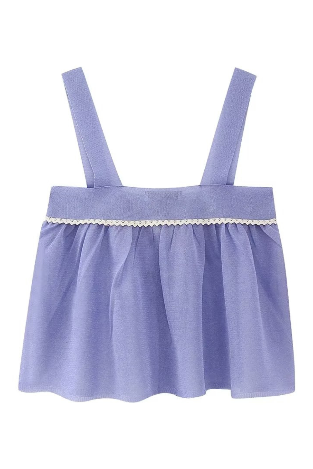 'Zyra' Sleeveless Knitted Crop Top