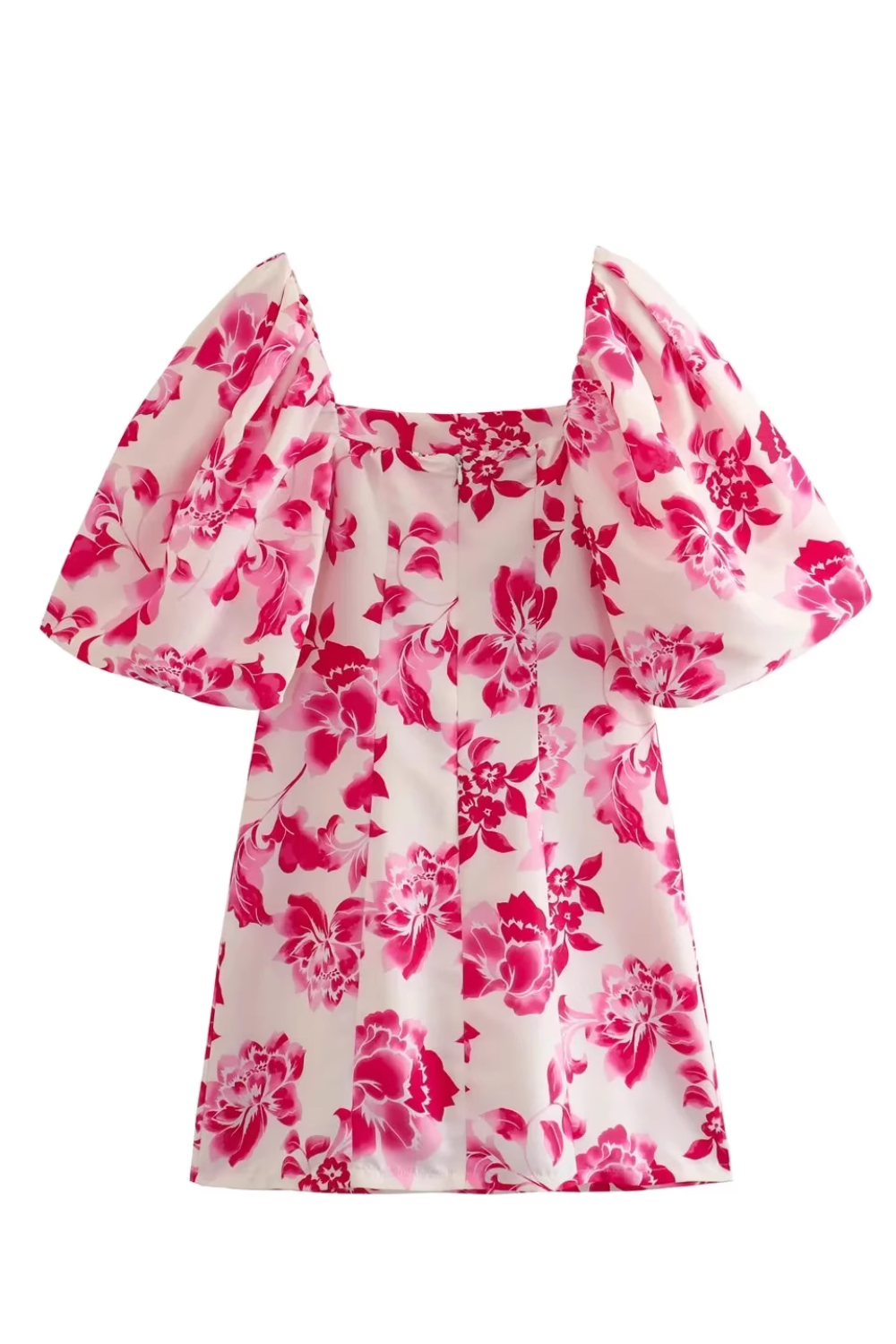 'Parker' Floral High-Waist Short Dress