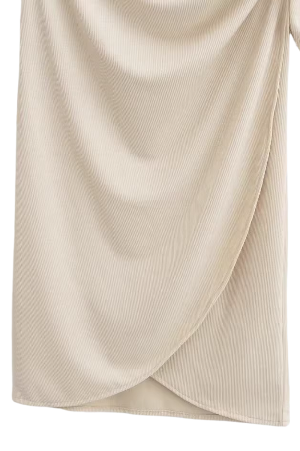 'Josephine' Side-Tie Wrap Midi Skirt