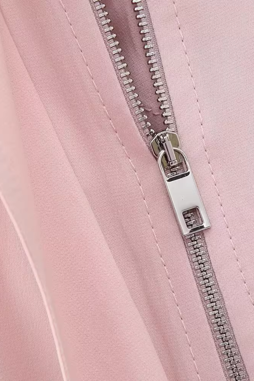 'Clara' Stand Collar Bomber Jacket