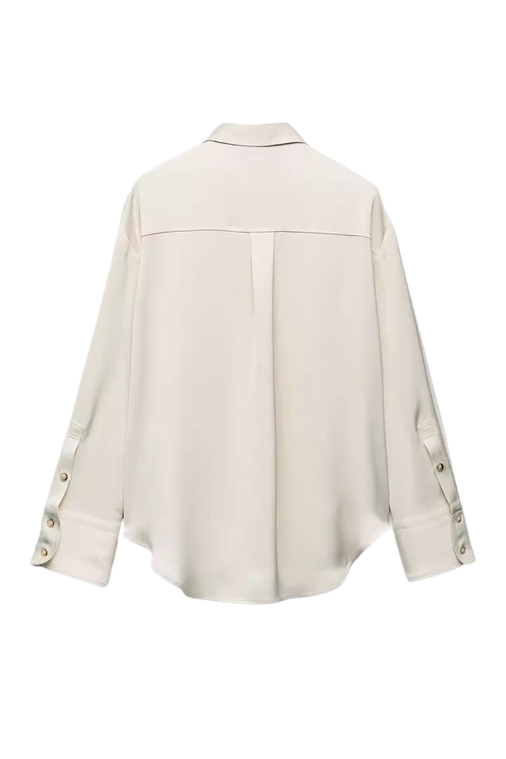 'Riley' Silk Satin Loose Shirt