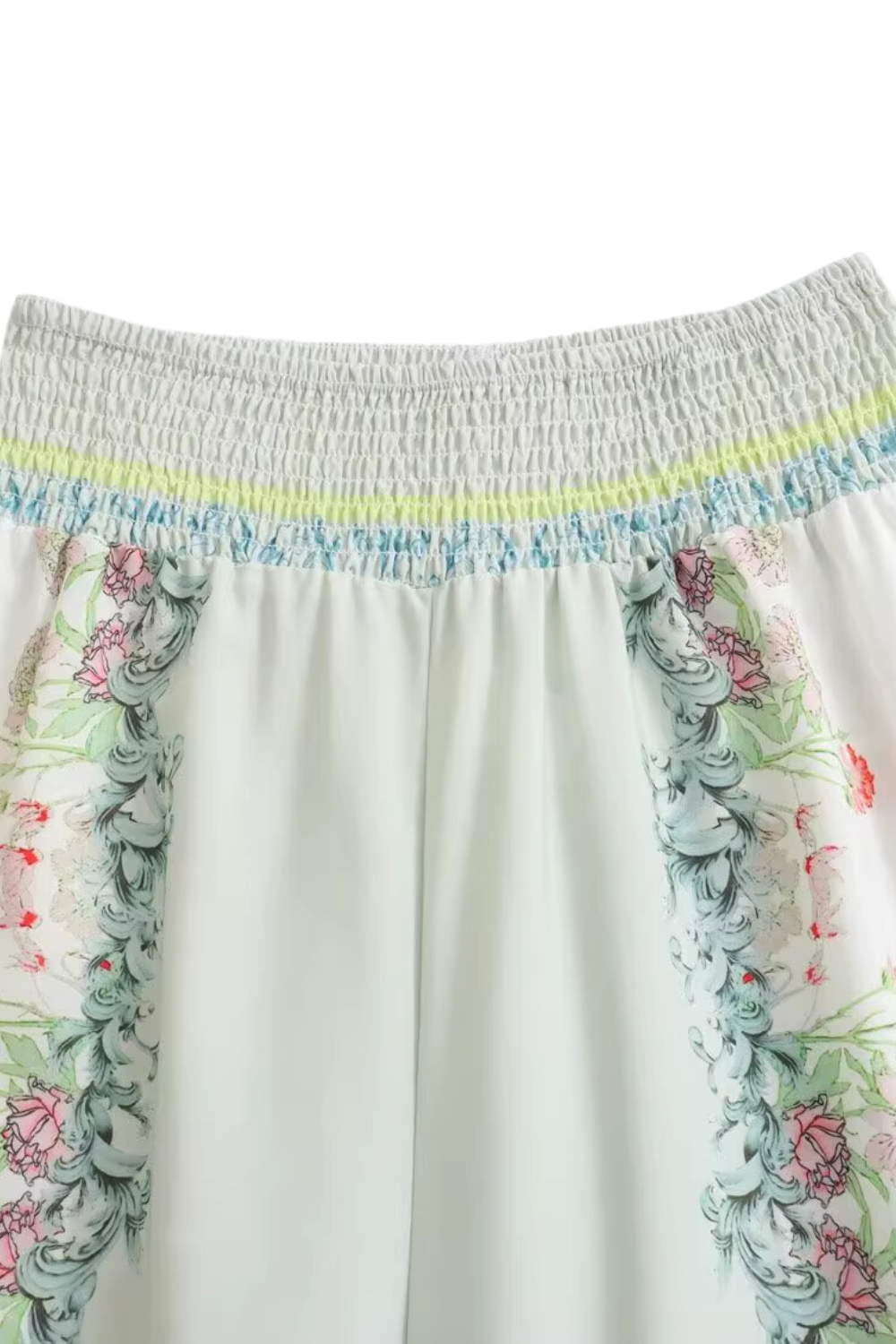 'Bethany' Floral Printed Wide-leg Trouser