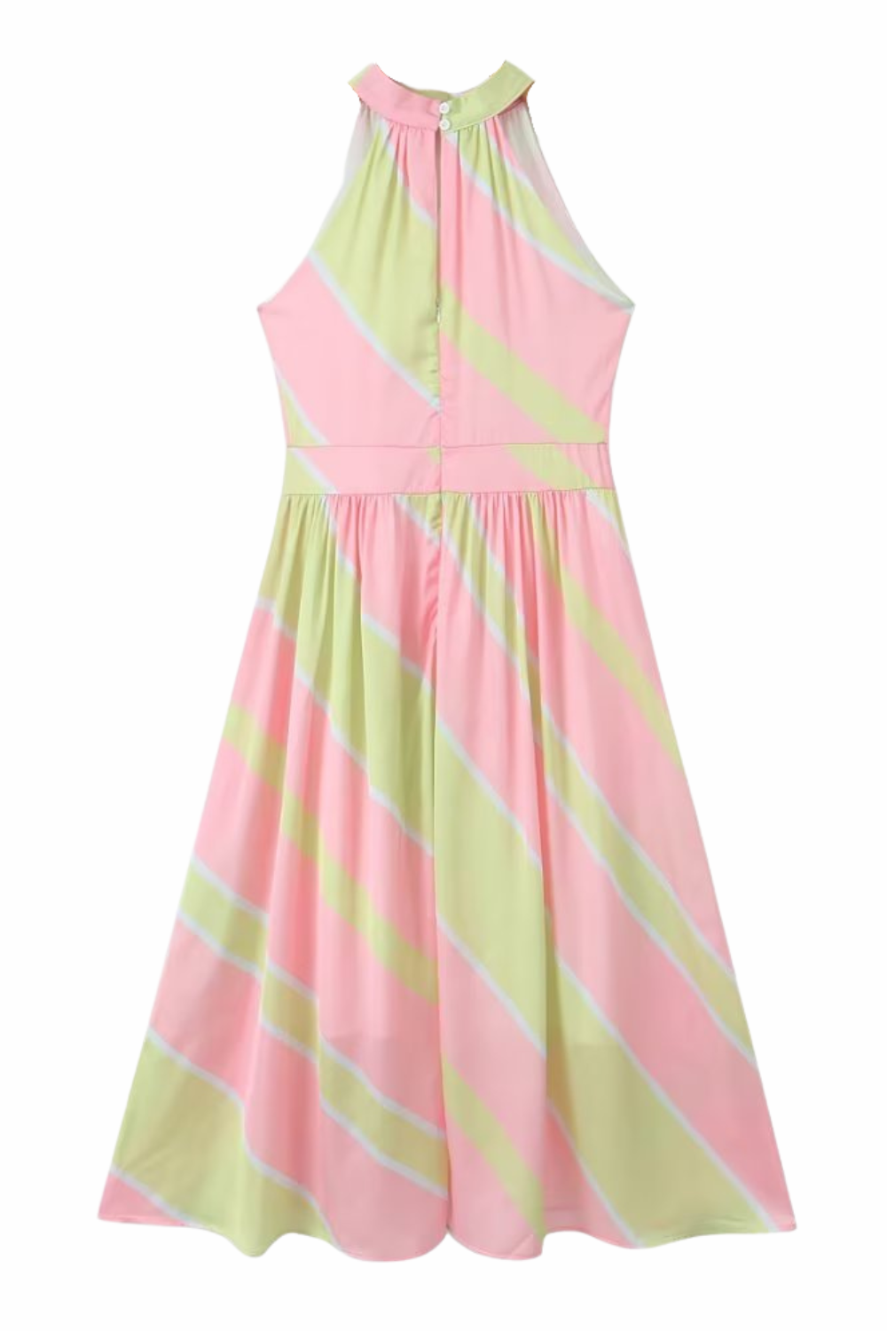 'Gloria' Sleeveless Halter Neck Dress