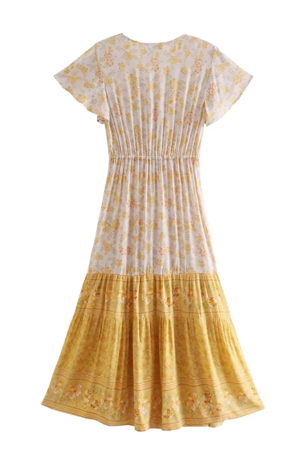 'Darlene' Floral V-Neck Dress (2 Colors)