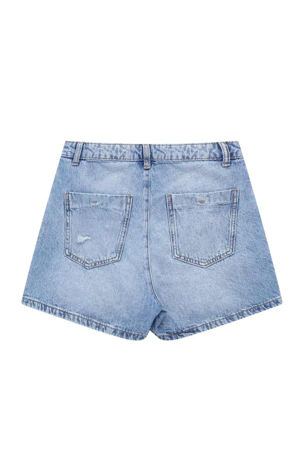 'Heidi' High Waist Denim Skort