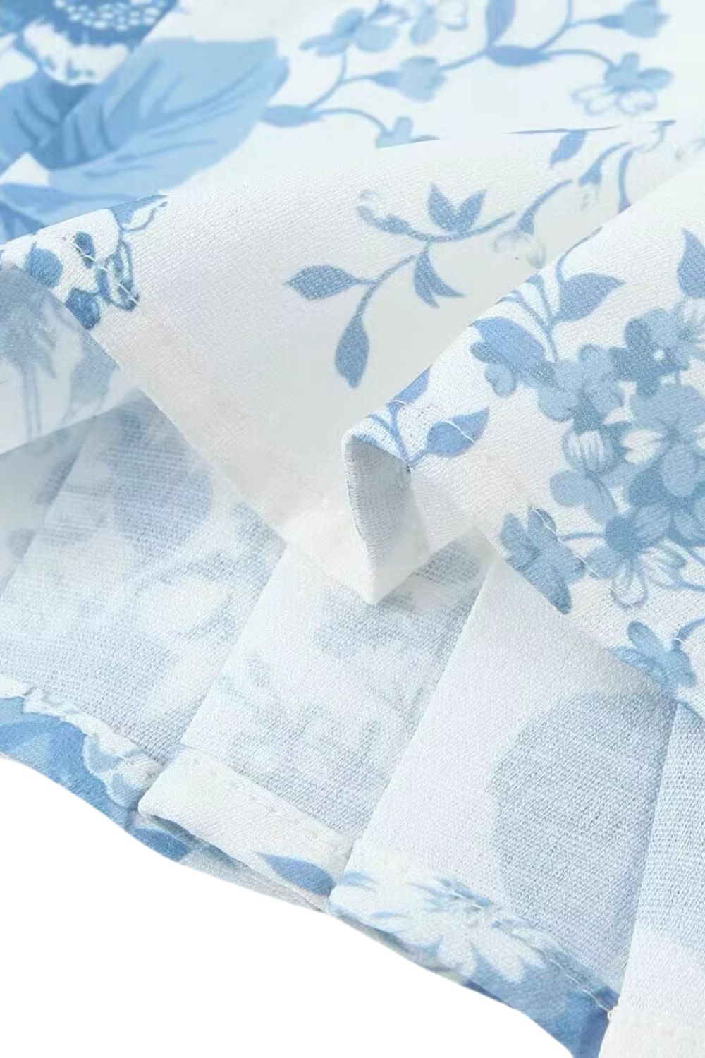 'Ariana' Pleated Printed Belted Vest (2 color)