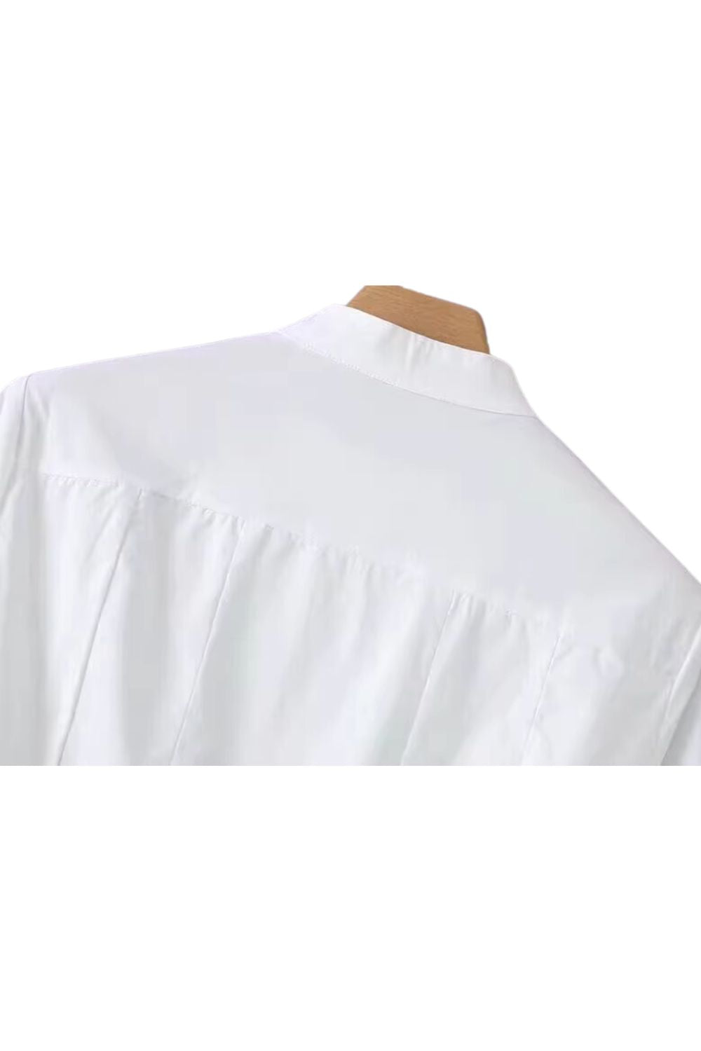 ‘Kennedy’ Waist - Cinched Shirt with Irregular Hem