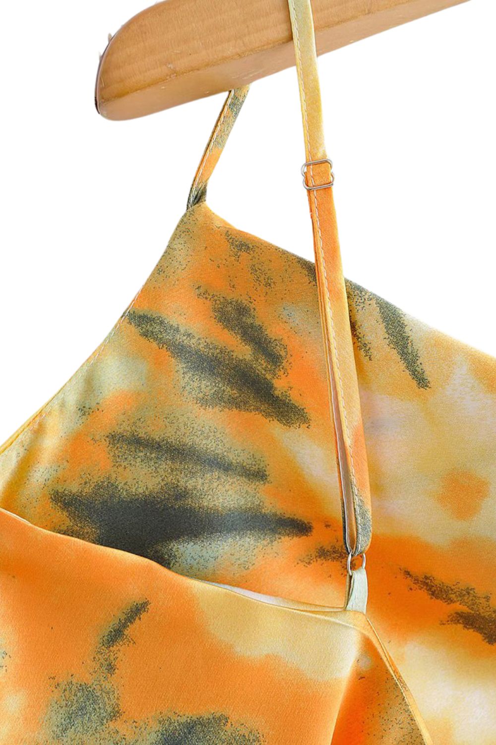 'Daisy' Tie-Dye Printed Strappy Bralette Top (2 Colors)