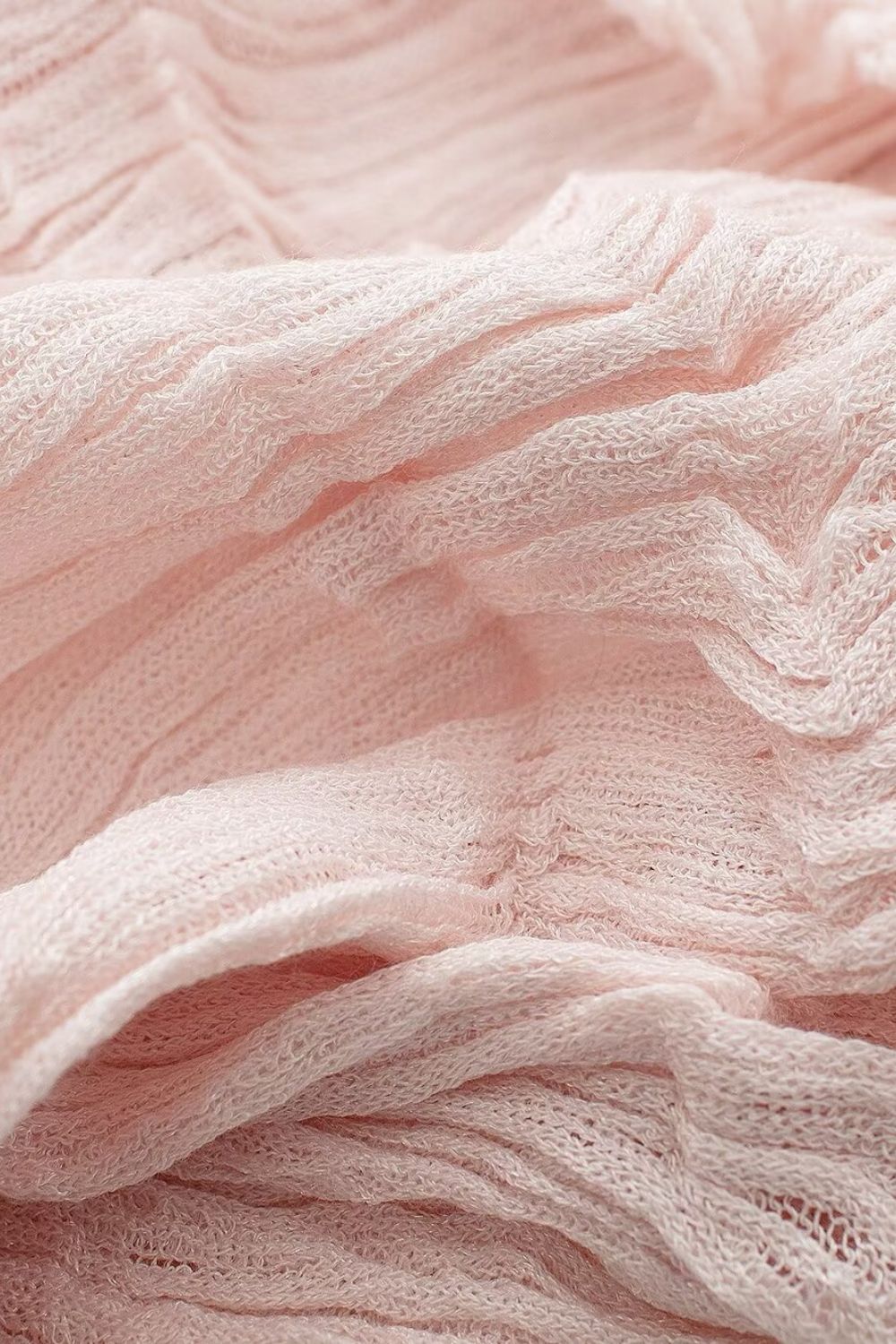 'Galina' Textured Shoulder-Bare Knitted Top