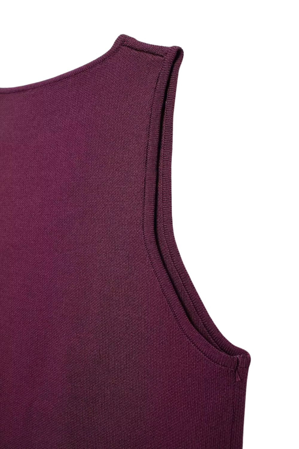‘Avery’ Sleeveless Knit Tank Top