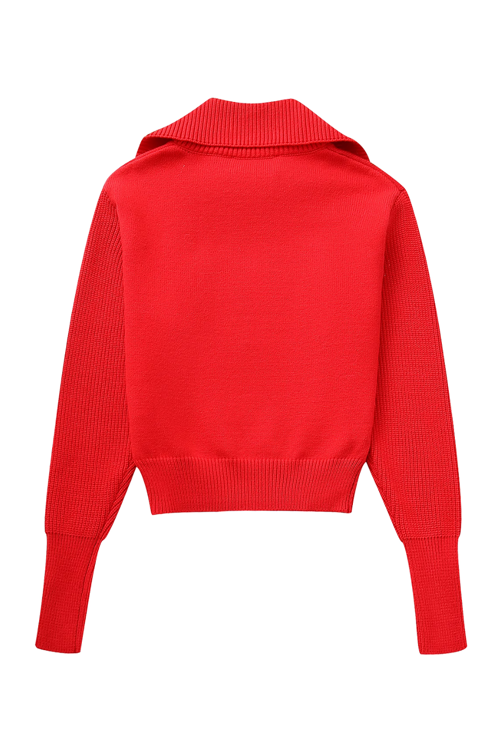 'Fiona' Half-Zip Knitted Sweater (2 Colors)