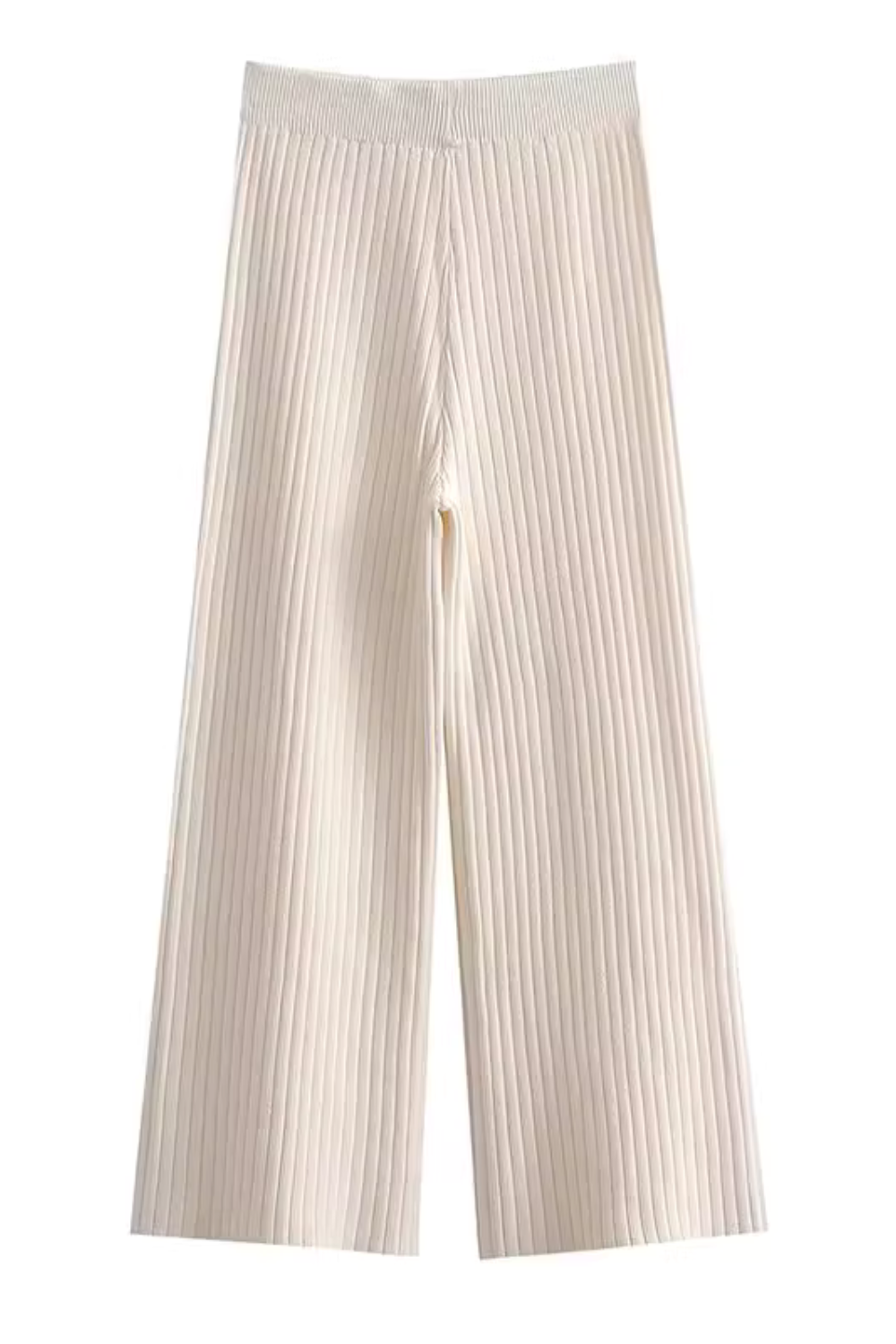 'Gemma' Straight Leg Knitted Pants (3 Colors)