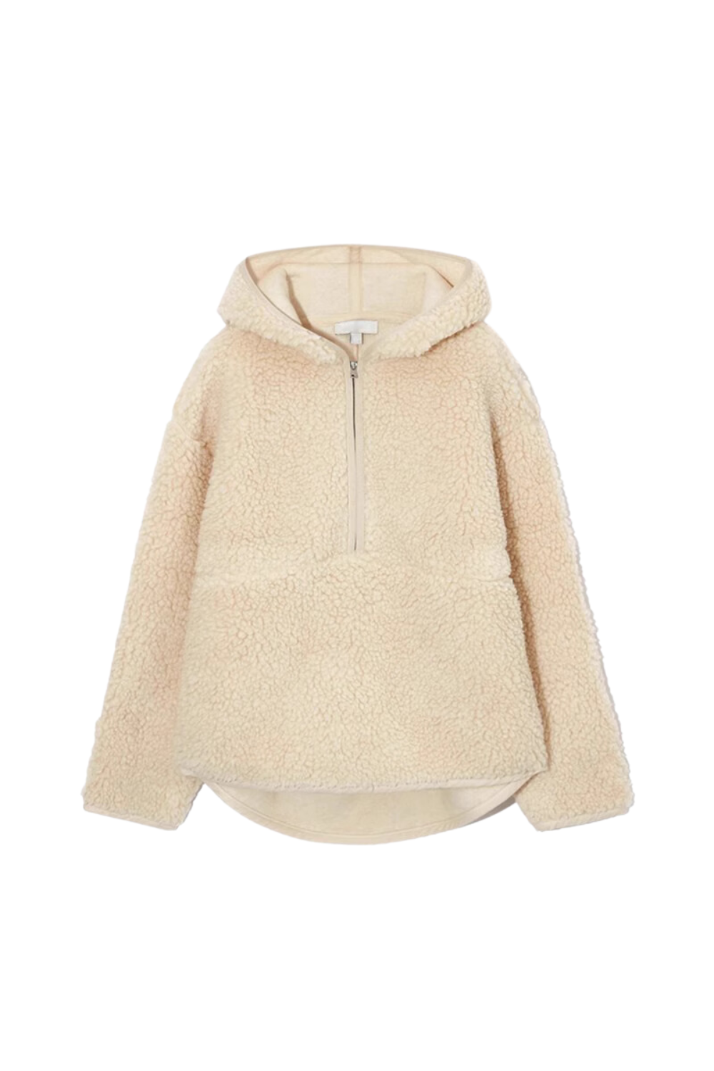'Paige' Half-Zip Hooded Fleece Sweater (2 Colors)