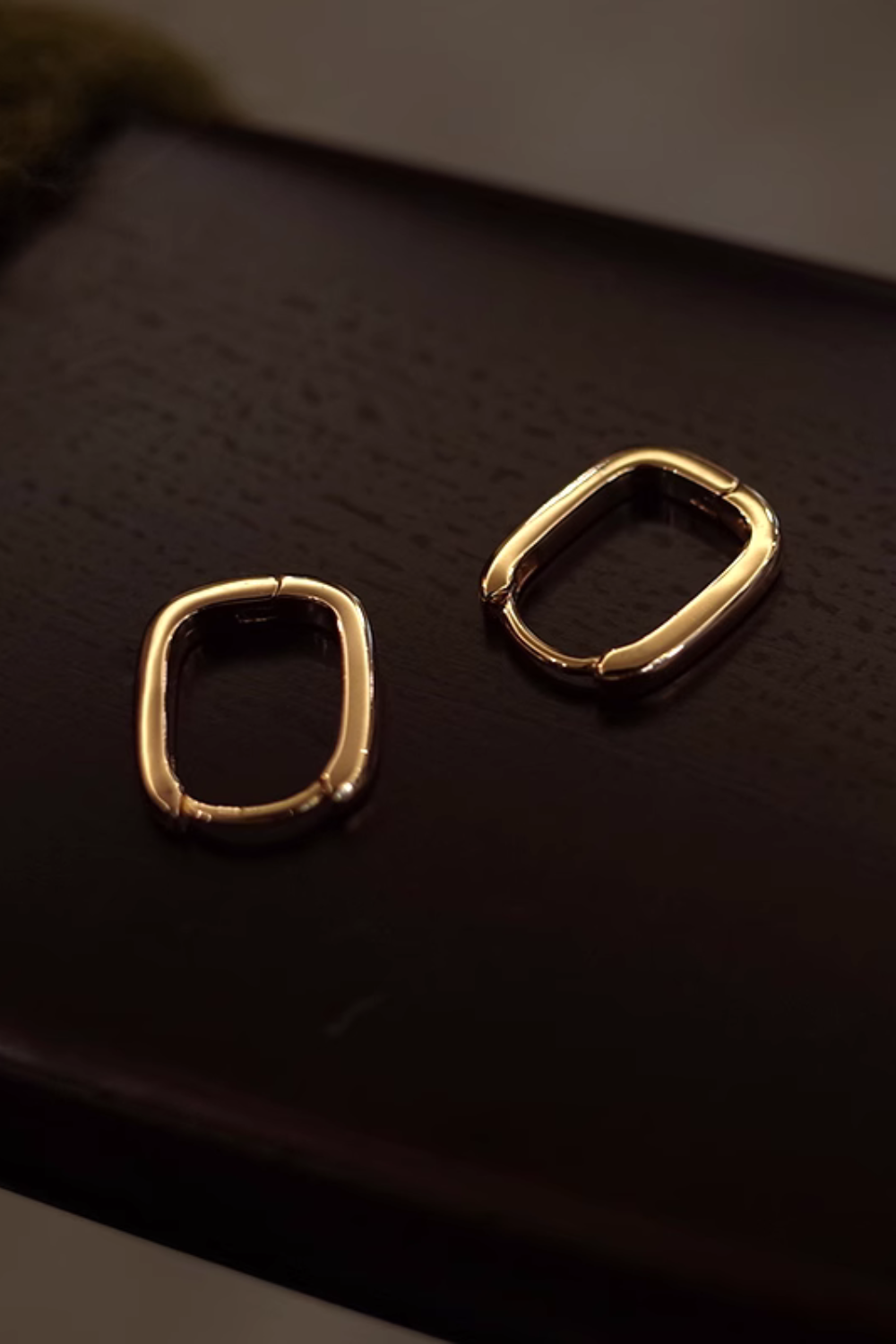 'Monica' Square Hoop Earrings