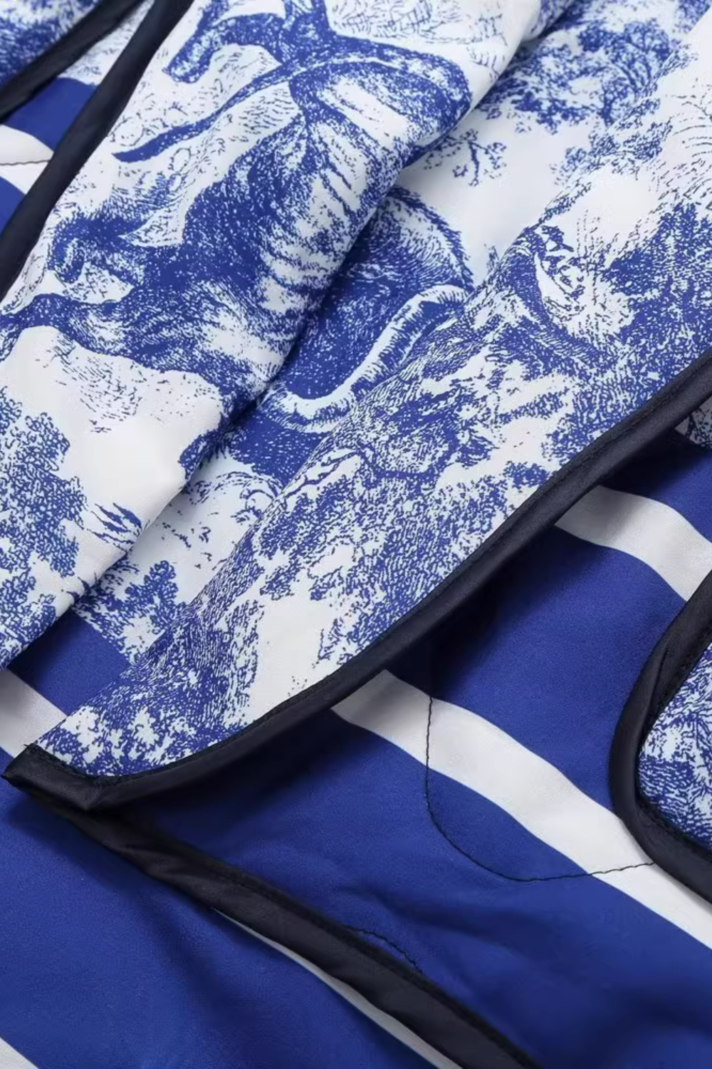 'Maisie' Quilted Cotton Printed Jacket