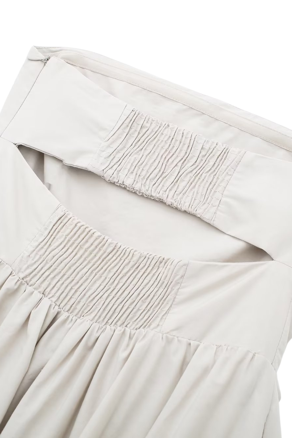 'heather' Strapless Off-Shoulder Cut-out Dress