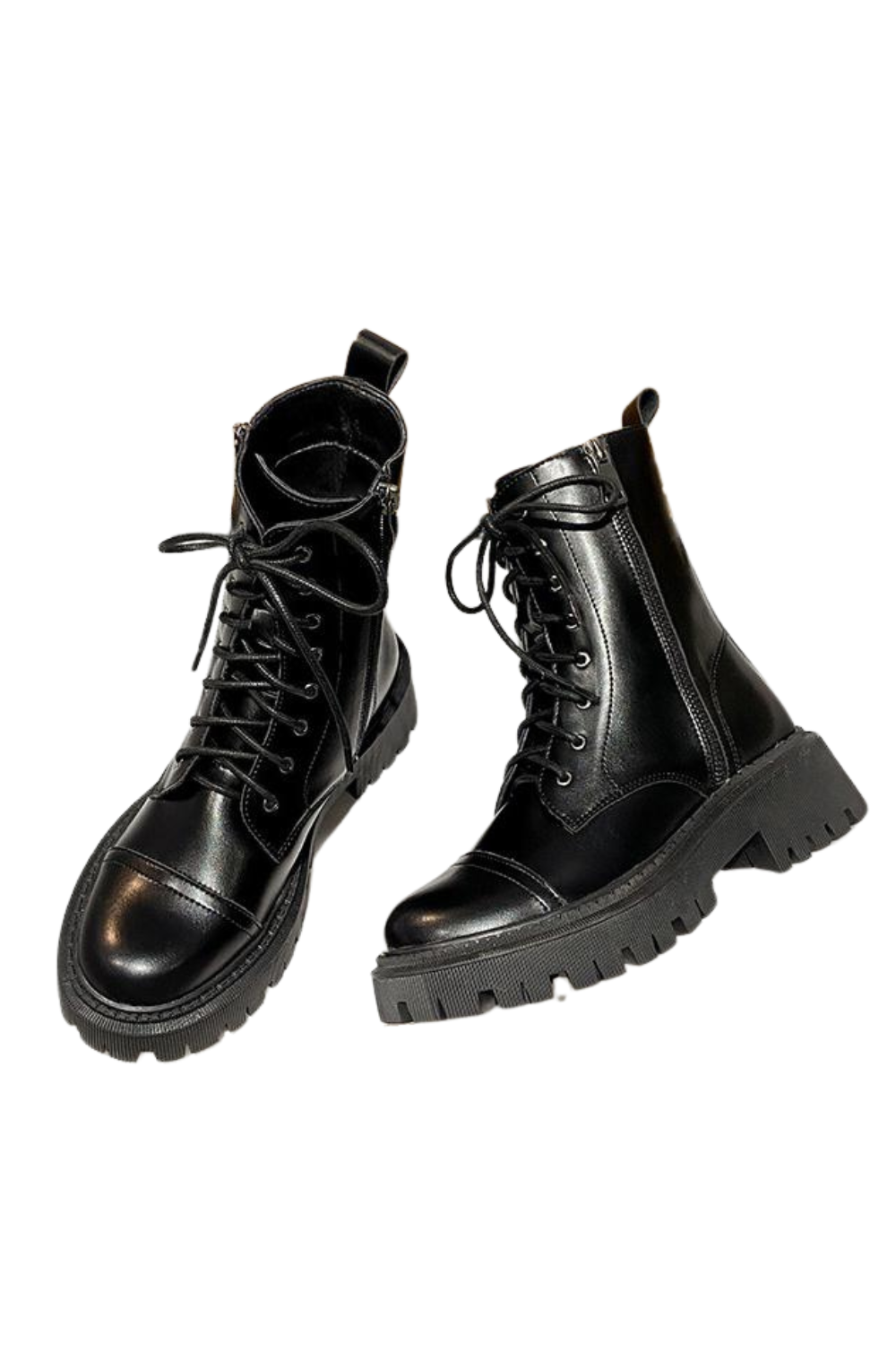 'Paloma' Mid-Calf Chunky Heel Boots