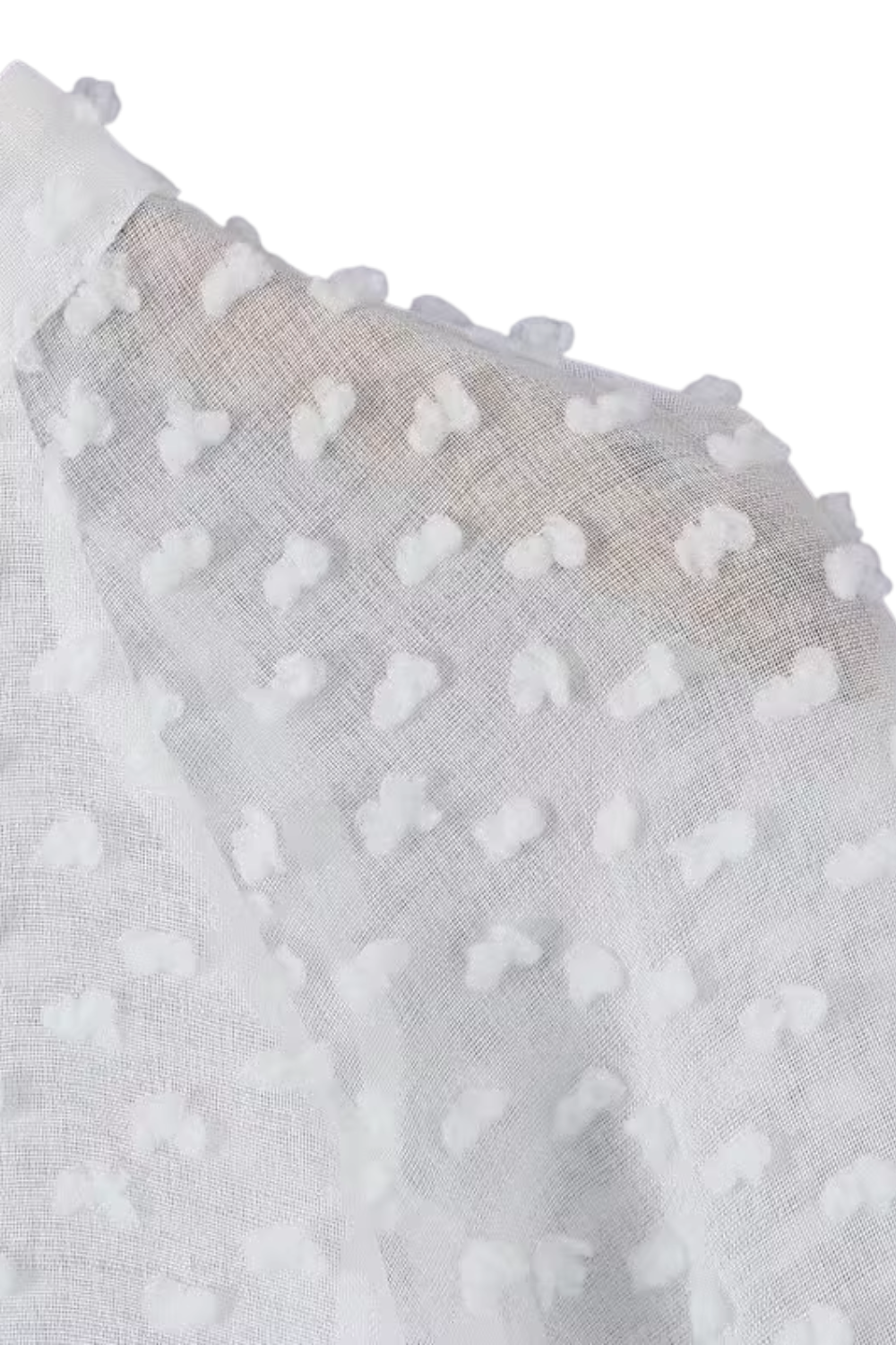 'Frankie' Long-Sleeved Sheer Round-Neck Shirt