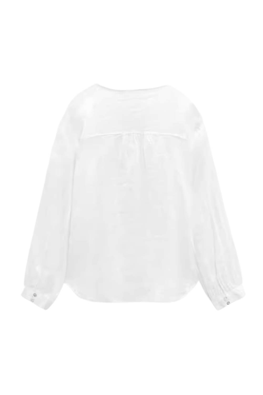 'Weslie' Long-Sleeved Linen Shirt