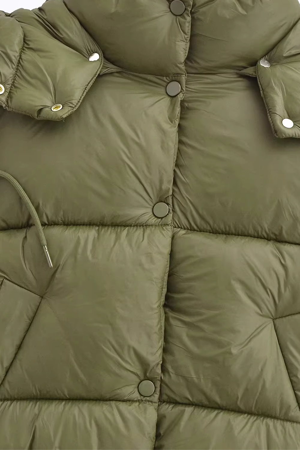 'Lacey' Detachable Hooded Puffer Jacket