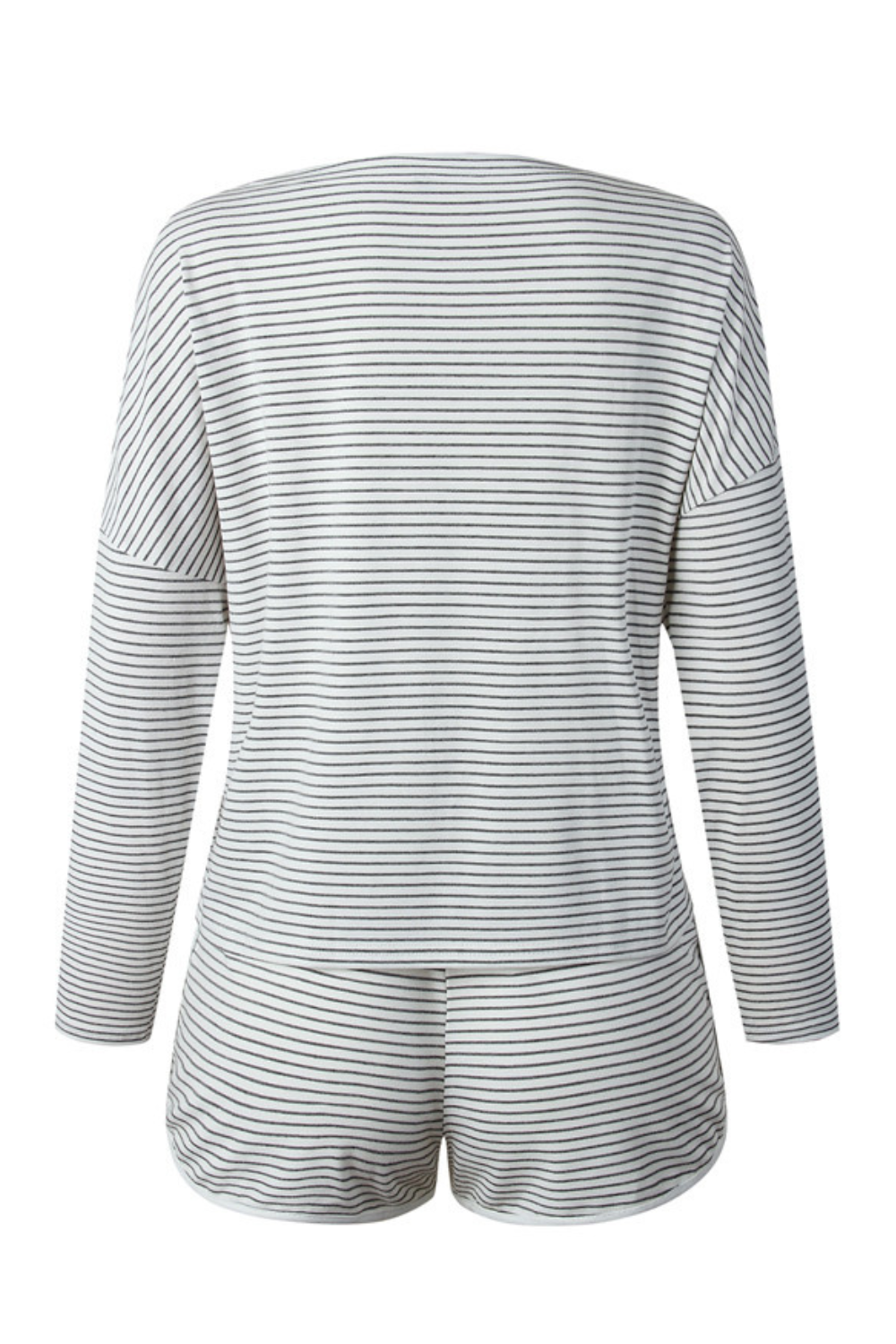 'Rebecca' Stripe Top & Short Set