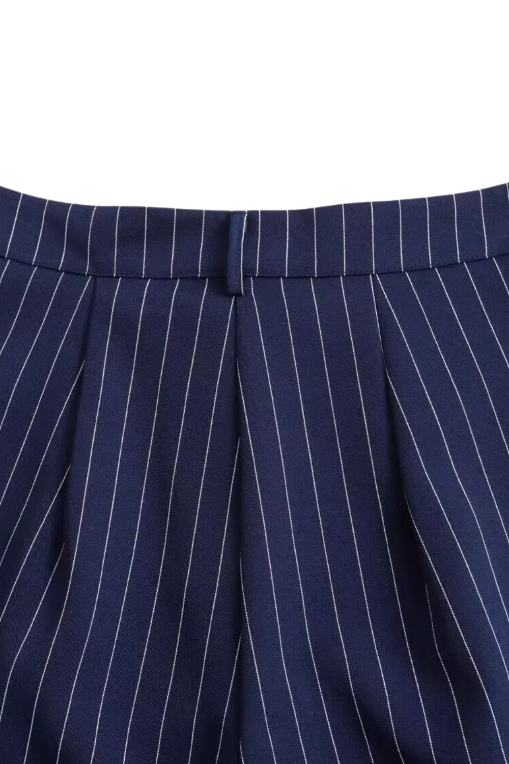 'Maeve' Striped Wide-leg Straight Suit Pants