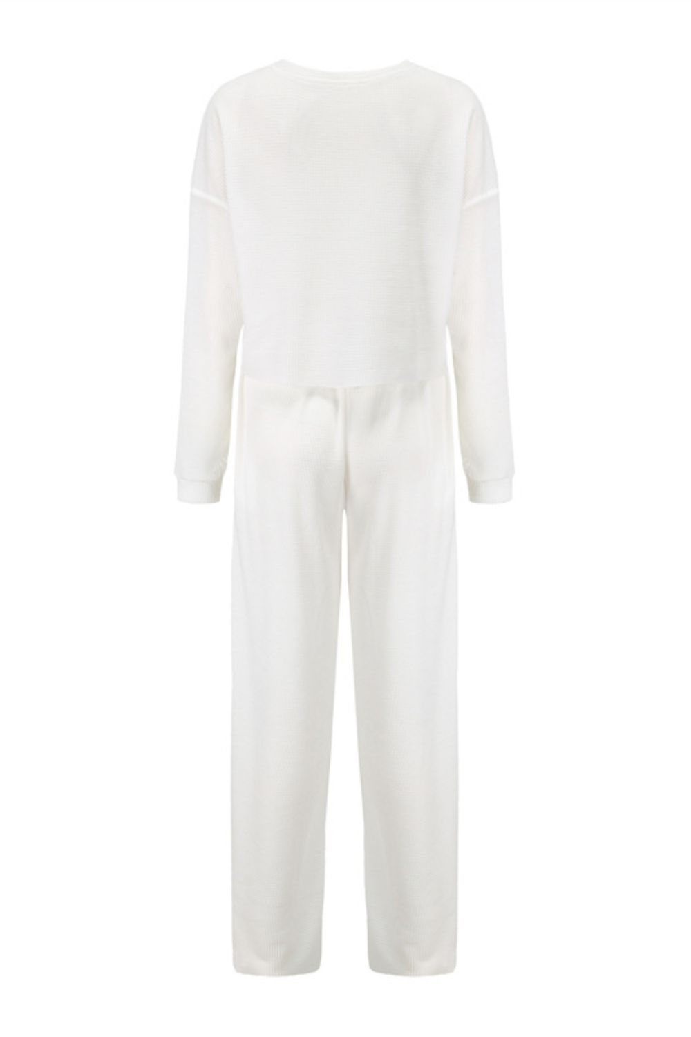 'Yasmin' Knit Ribbed Crop Top & Bottom Set (2 Colors)