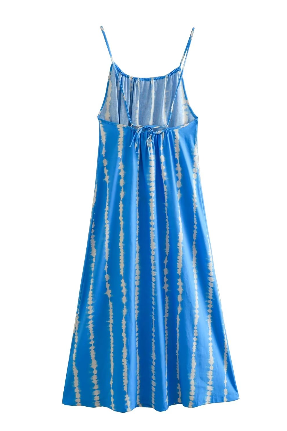 'Ines' Sleeveless Stripe Midi Dress