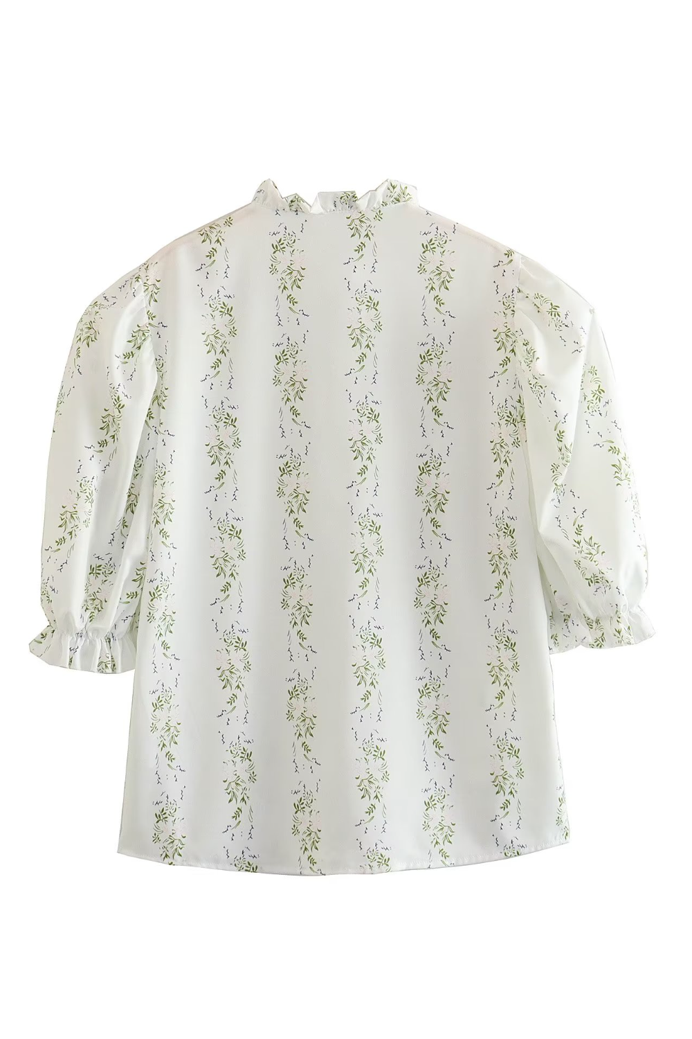 'Annabelle' Floral Half-Sleeve Blouse