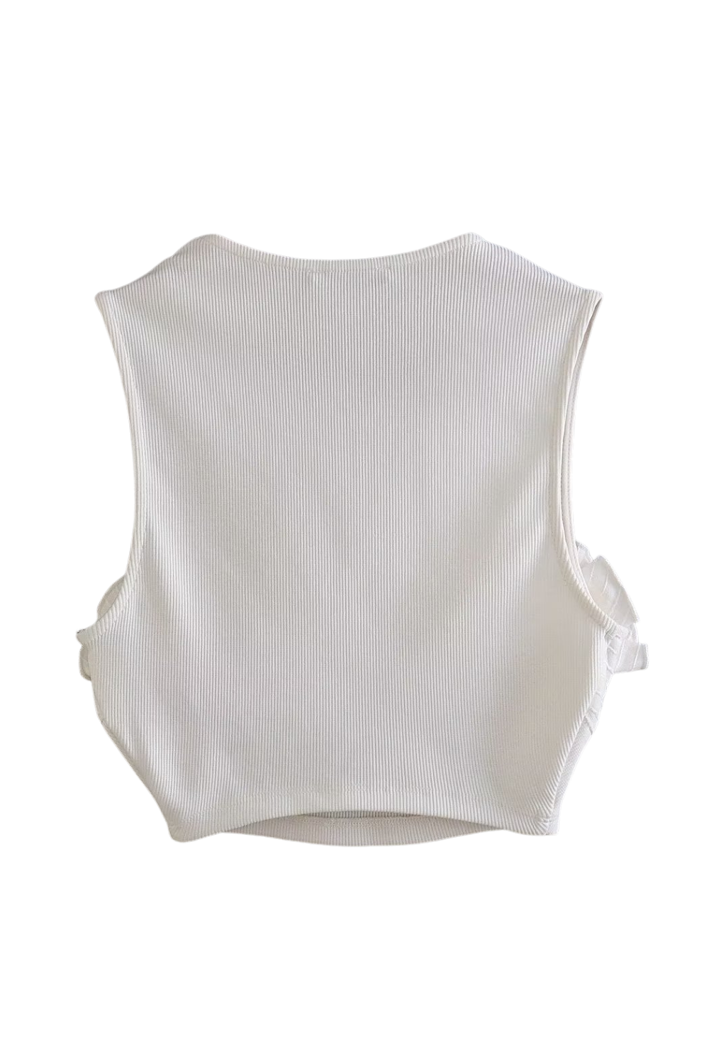 'Erica' Sleeveless Ribbed Knit Top