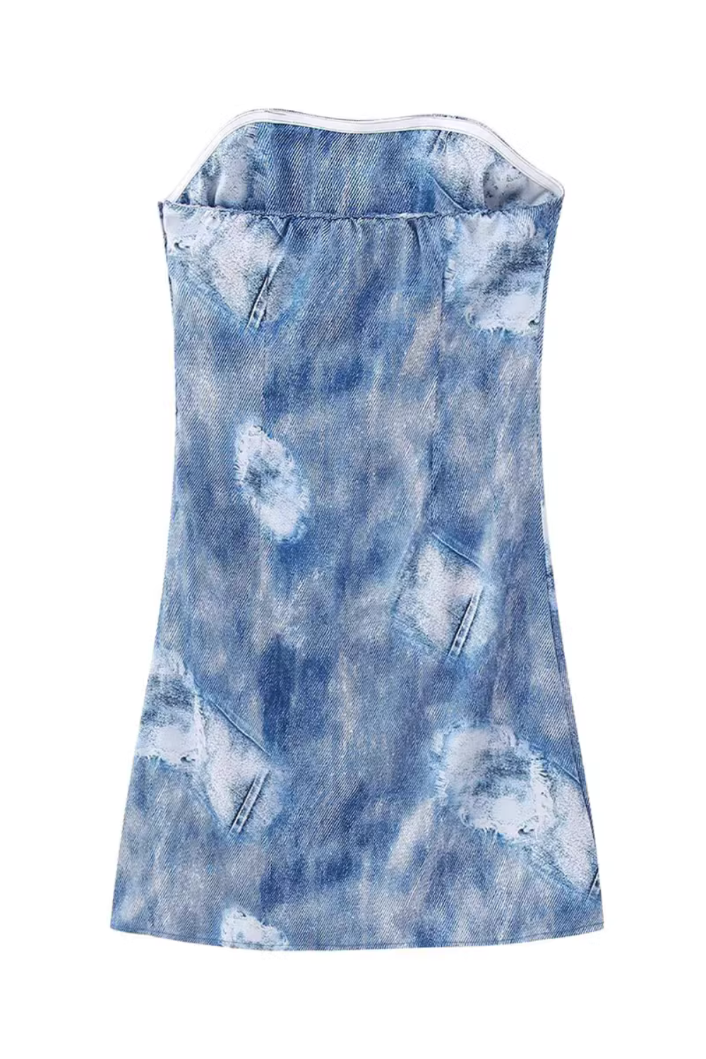 'Ines' Off-Shoulder Printed Dress