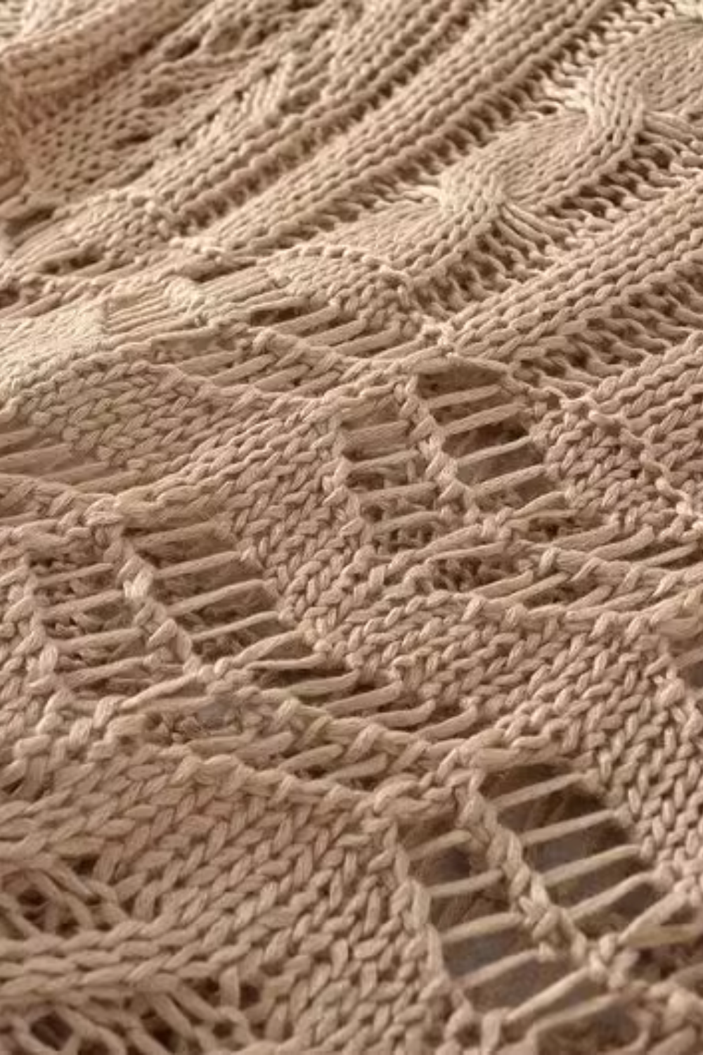 'Eileen' Round-Neck Tassel Knitted Sweater