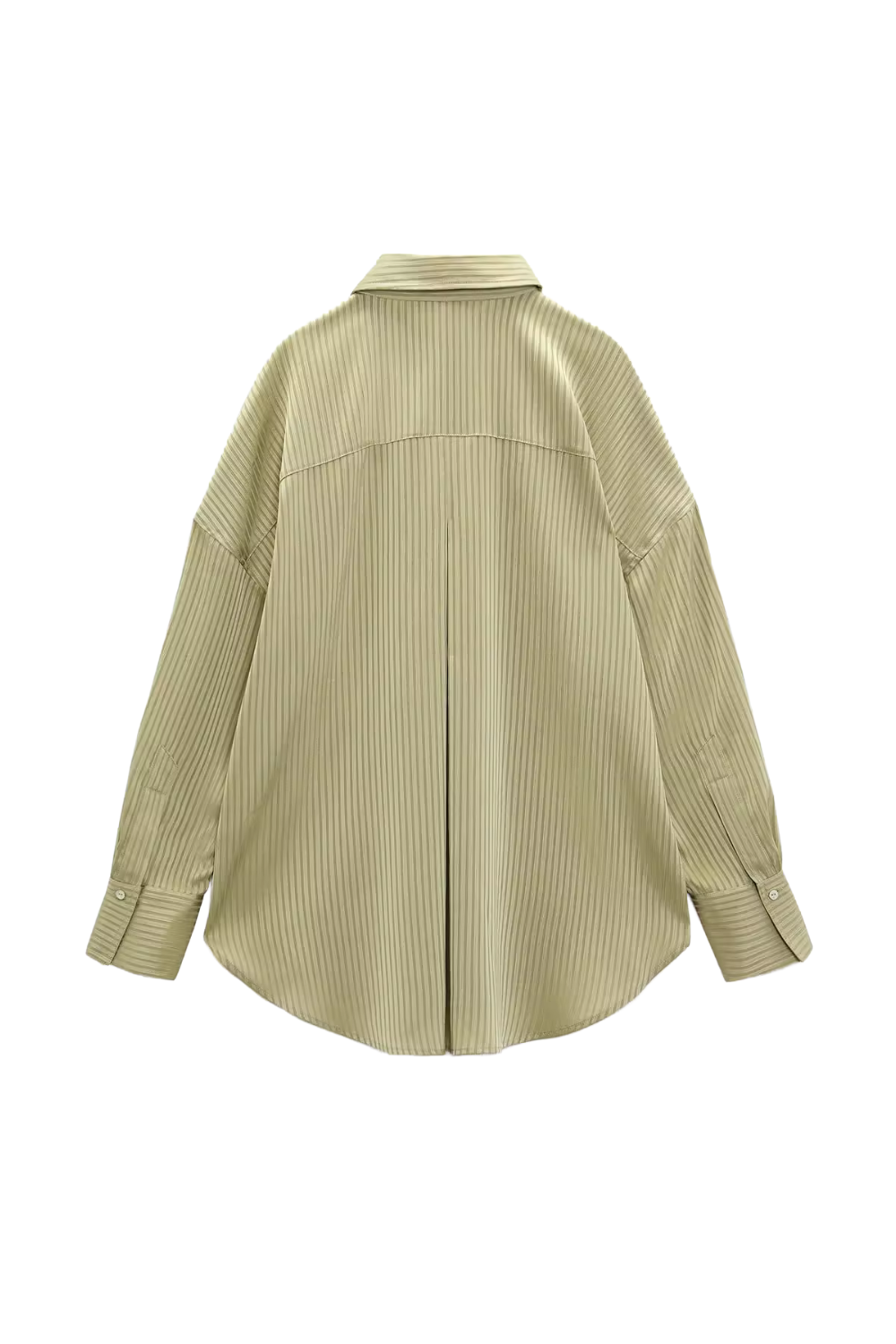 'Bella' Stripe Long-Sleeved Collared Shirt
