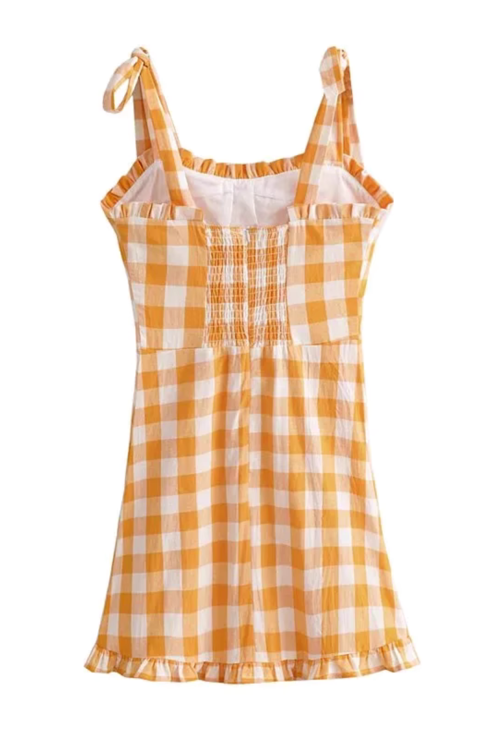 'Sherlyn' Sleeveless Plaid Short Dress