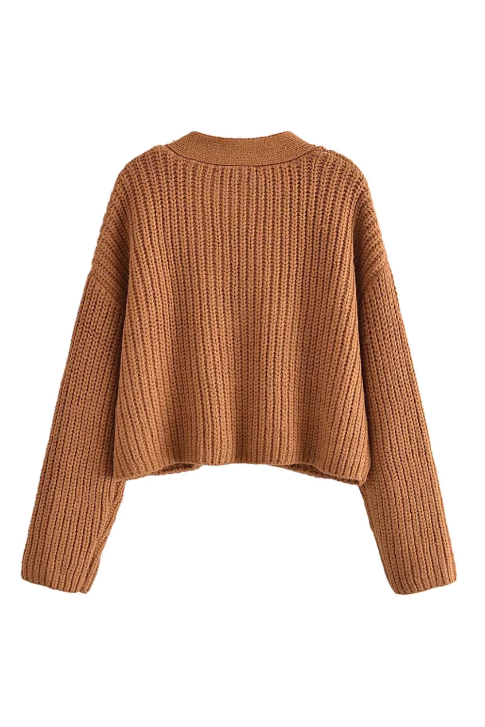 'Olly' Long-Sleeved Knitted Cardigan