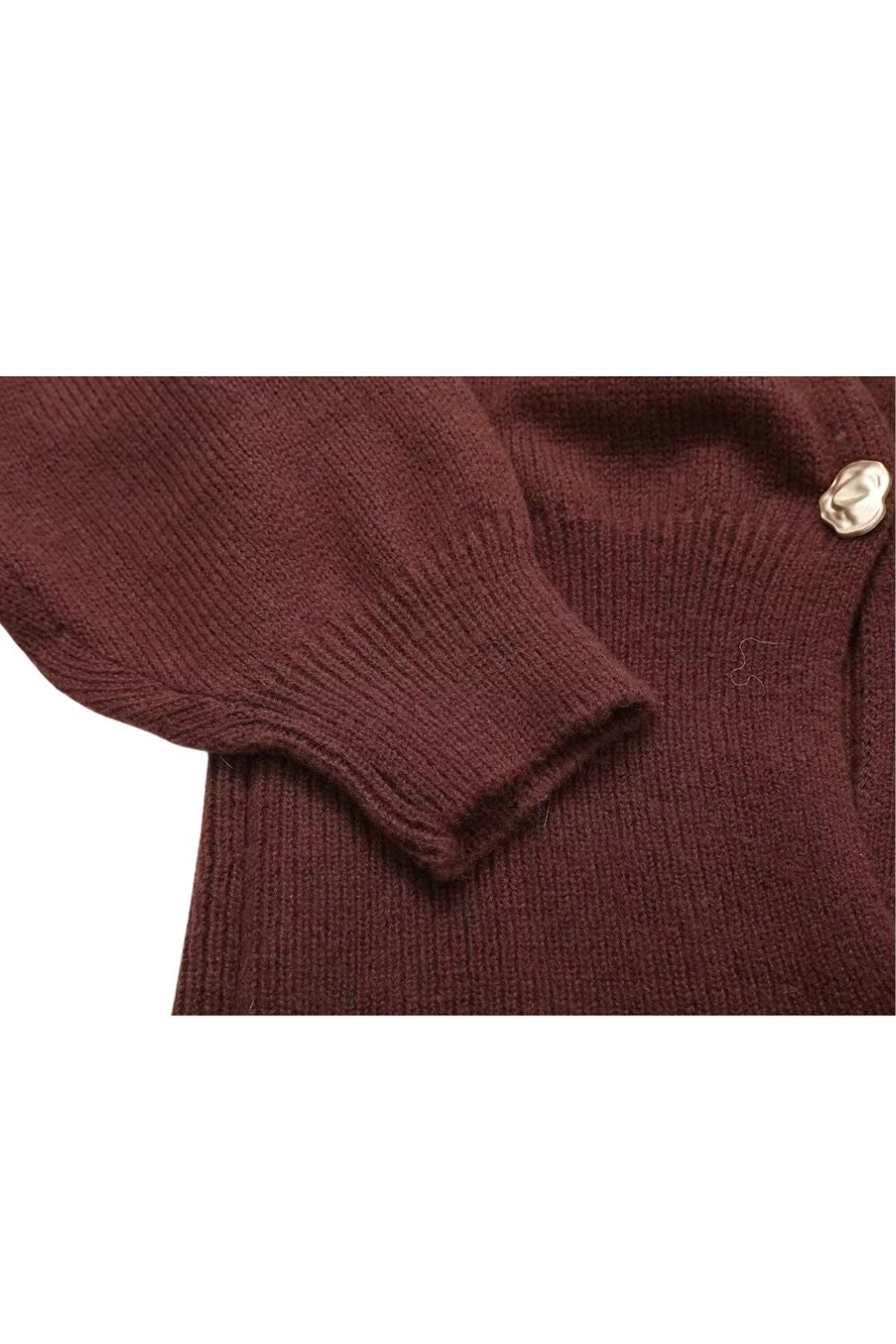 ‘Elena’ Long-Sleeve Knitted Sweater