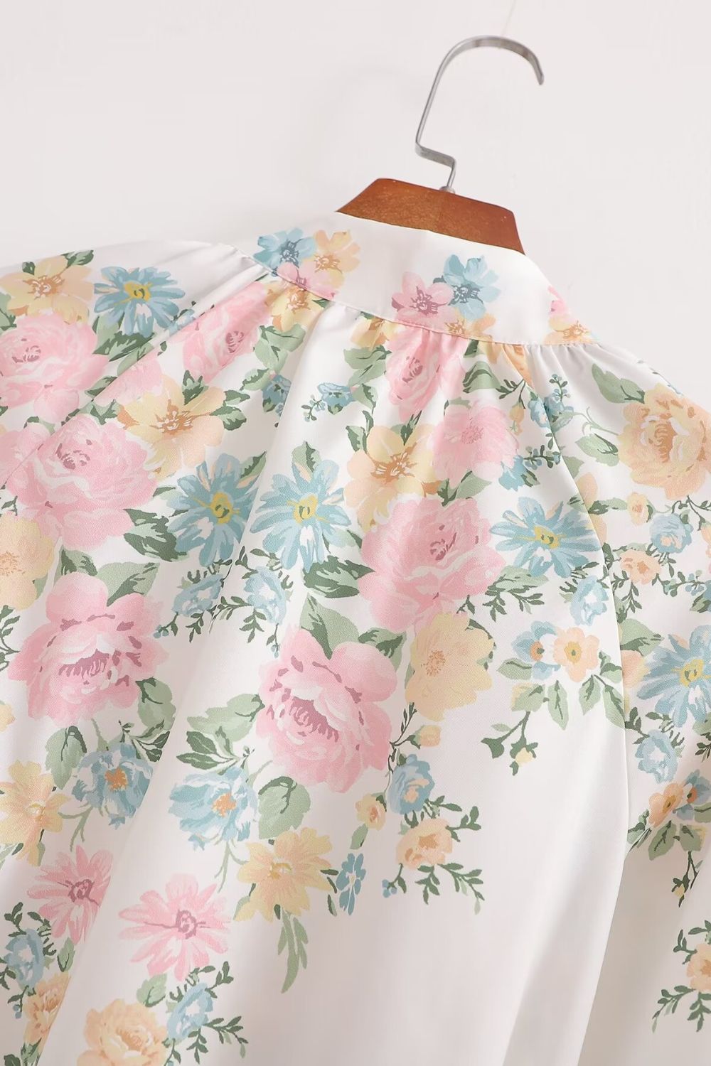 ‘Hannah’ Long Sleeve Floral Print Maxi Dress